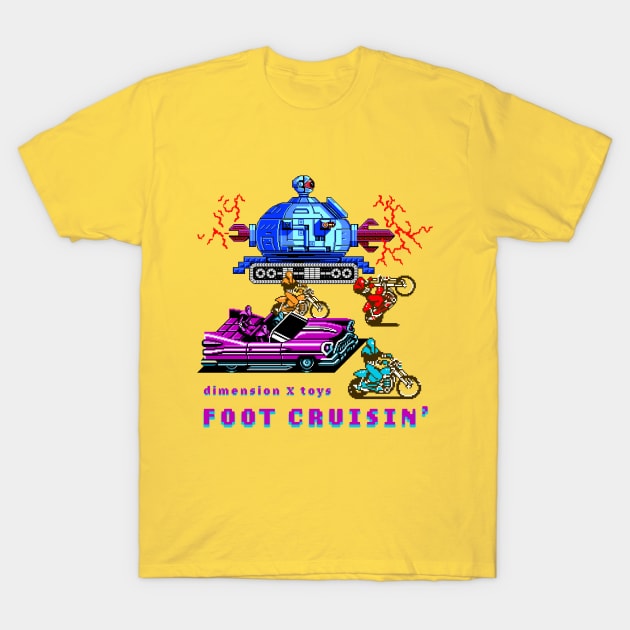 foot cruisin' T-Shirt by dimensionxtoys